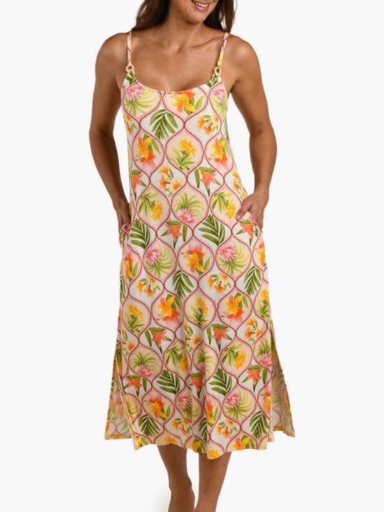 La Blanca Dresses & Skirts - NWT La Blanca Palm Cover-Up Dress , size Large